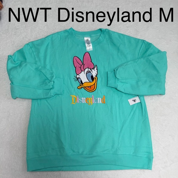 Disney Teal Crewneck Sweatshirt - Picture 5 of 15